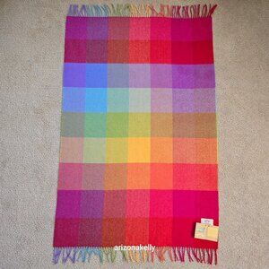 NWT Lambswool Baby Wrap/Scarf/Lap Blanket Herringbone AVOCA Ireland